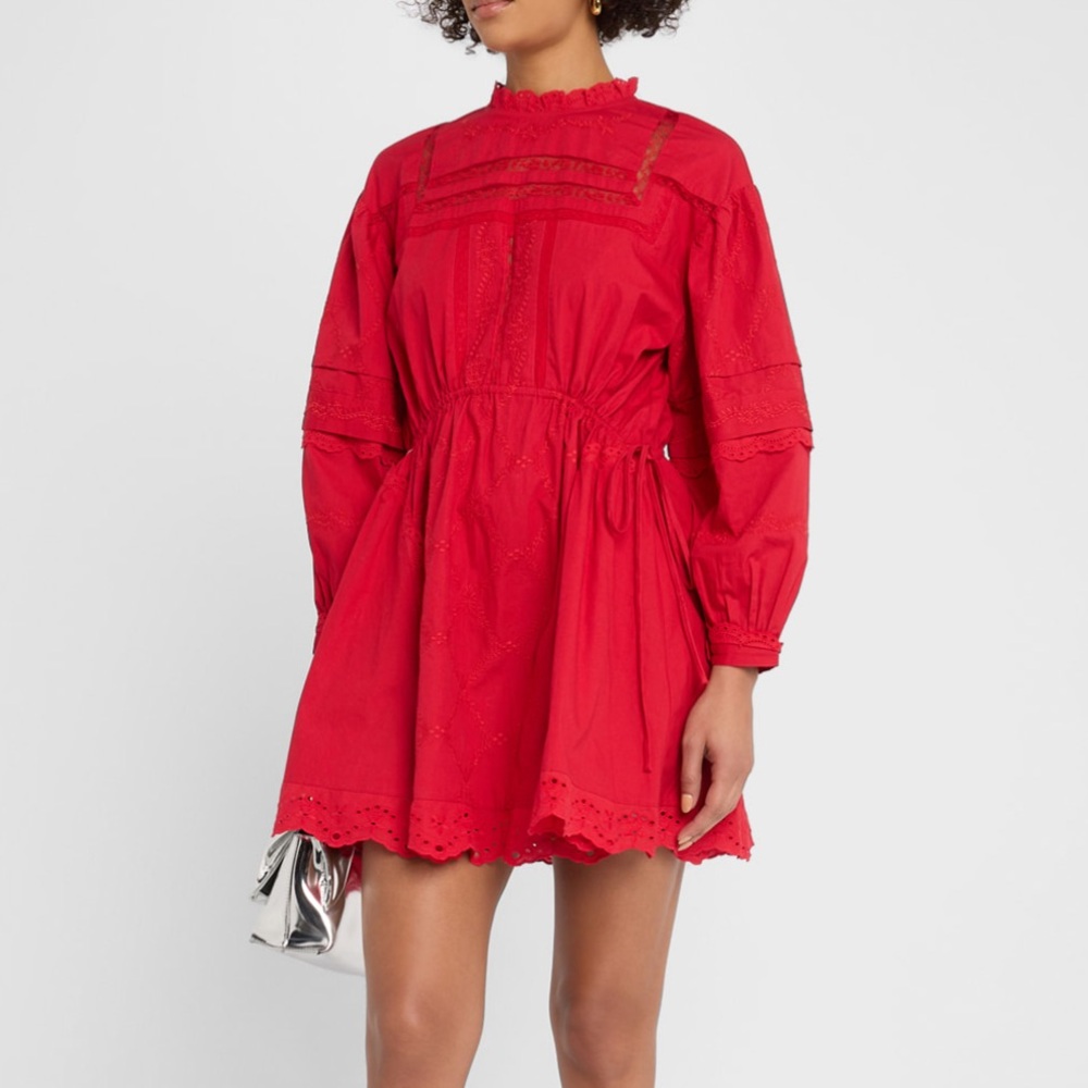 Damson Madder red Clancy dress